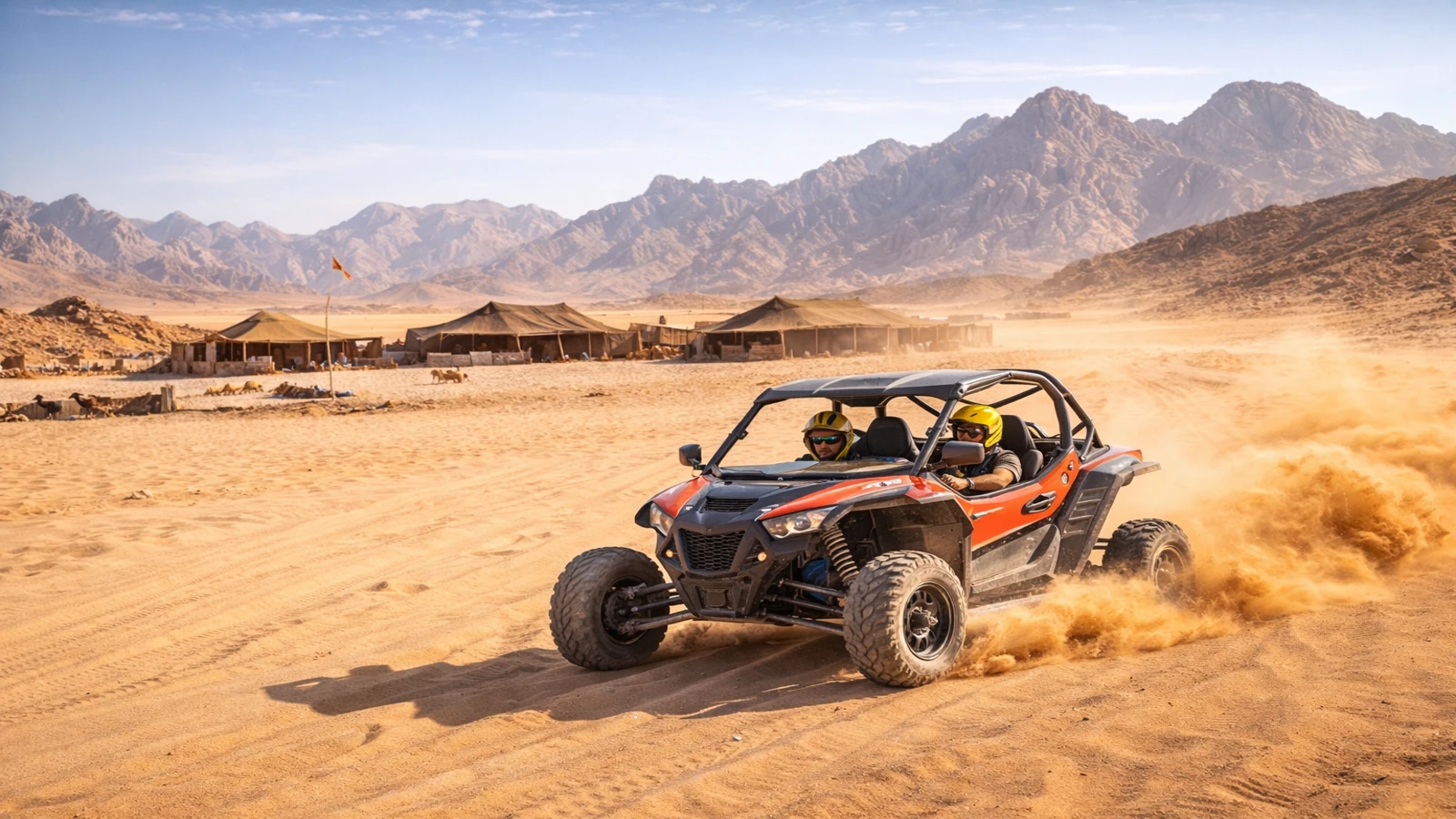 Buggy Safari in Hurghada – Desert Adventure & Bedouin Village Experience