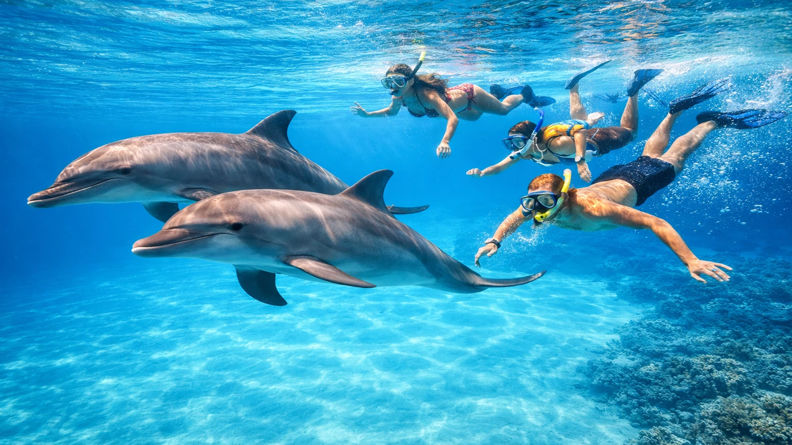 Dolphin House Snorkeling & Swimming Tour – Swim with Dolphins in Hurghada