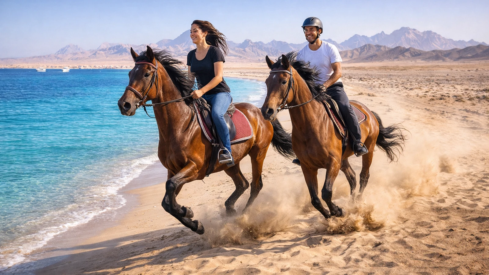 Horse Riding in Hurghada – Private Beach & Desert Horseback Adventure